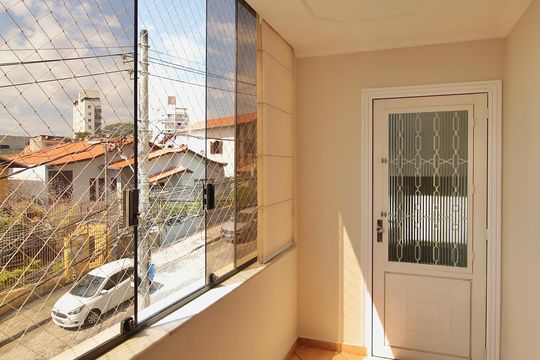 Varanda da Sala de apartamento à venda com 4 quartos, 290m² em Heliópolis, Belo Horizonte