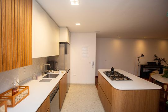 Cozinha de apartamento à venda com 3 quartos, 113m² em Centro, Diadema