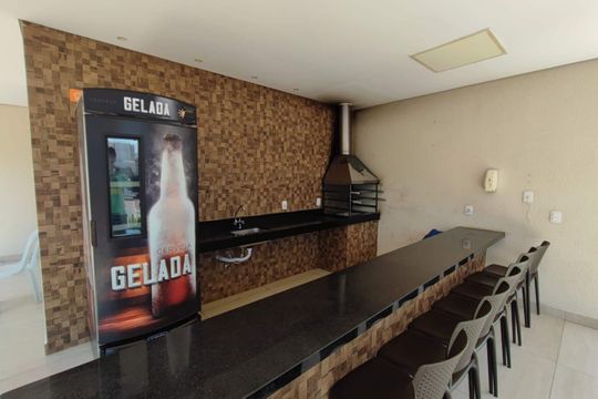 Área comum - Churrasqueira de apartamento para alugar com 2 quartos, 44m² em Fundacao da Casa Popular, Campinas