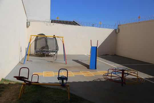 Área comum - Playground de casa de condomínio para alugar com 3 quartos, 79m² em Jardim Imperial, Aparecida de Goiânia
