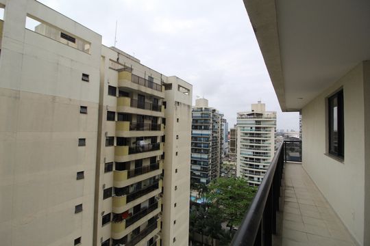 Sala - Varanda de apartamento à venda com 3 quartos, 86m² em Barra Olímpica, Rio de Janeiro