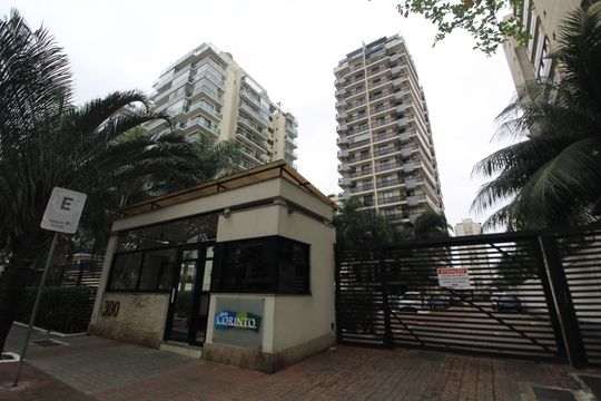 Fachada de apartamento à venda com 3 quartos, 86m² em Barra Olímpica, Rio de Janeiro
