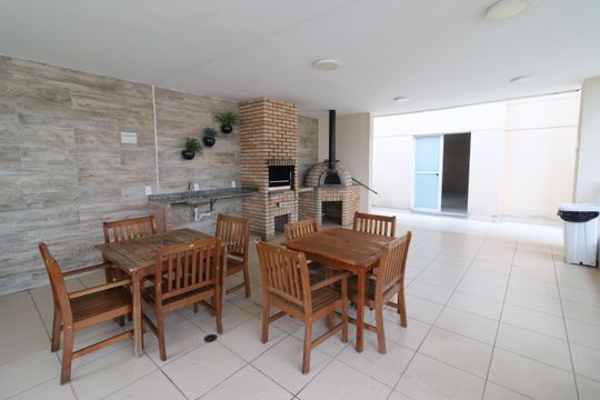 Área comum - Churrasqueira de apartamento para alugar com 2 quartos, 49m² em Conceicao, Osasco
