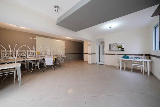 Área comum de apartamento à venda com 2 quartos, 55m² em Vila Guilhermina, São Paulo