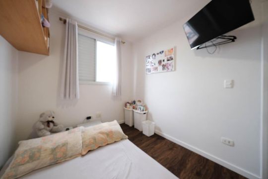 Quarto 1 de apartamento à venda com 2 quartos, 55m² em Vila Guilhermina, São Paulo