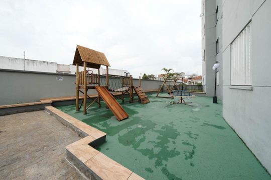 Área comum de apartamento à venda com 2 quartos, 55m² em Vila Guilhermina, São Paulo