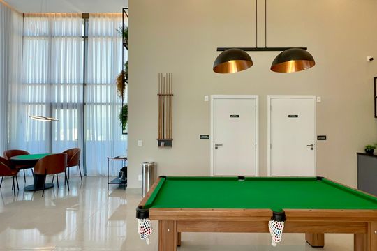 Sala de Jogos de apartamento à venda com 2 quartos, 55m² em Vila Anglo Brasileira, São Paulo