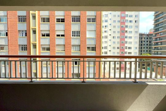 Varanda de apartamento à venda com 2 quartos, 55m² em Vila Anglo Brasileira, São Paulo