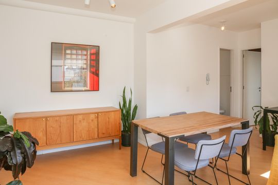 Sala de apartamento para alugar com 1 quarto, 52m² em Perdizes, São Paulo
