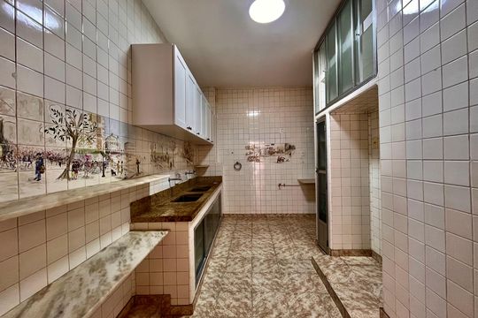 Cozinha de apartamento para alugar com 3 quartos, 146m² em Copacabana, Rio de Janeiro