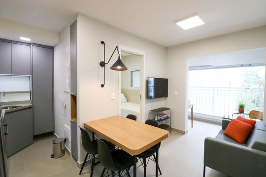 Apartamento para alugar com 2 quartos, 42m² em Brooklin, São Paulo