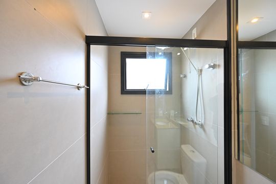 Banheiro Social de apartamento para alugar com 1 quarto, 25m² em Vila da Saúde, São Paulo