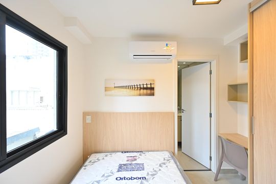Quarto de apartamento para alugar com 1 quarto, 25m² em Vila da Saúde, São Paulo