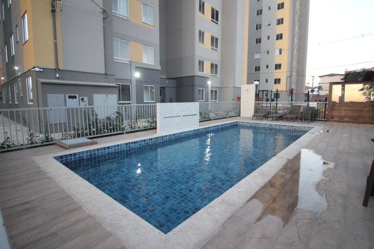 Área comum de apartamento para alugar com 2 quartos, 50m² em Bairro da Glória, Contagem