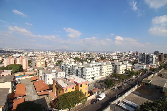 Vista de apartamento para alugar com 2 quartos, 50m² em Bairro da Glória, Contagem