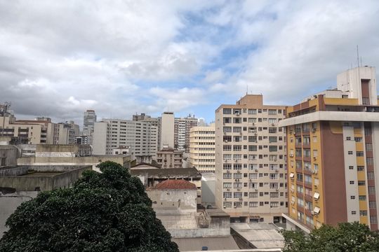 Vista do Quarto 2 de apartamento para alugar com 2 quartos, 60m² em José Menino, Santos