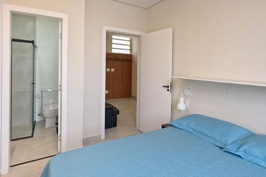 Quarto 1 de apartamento para alugar com 2 quartos, 60m² em José Menino, Santos
