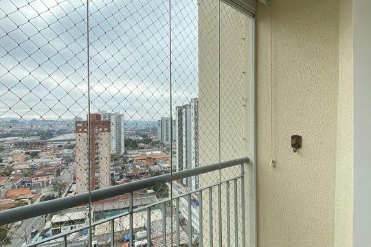 Sala - Varanda de apartamento para alugar com 2 quartos, 49m² em Presidente Altino, Osasco