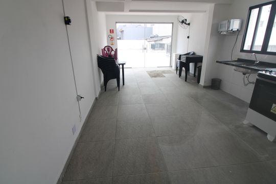 Área comum - Salão de festas de apartamento à venda com 1 quarto, 25m² em Vila Santana, São Paulo
