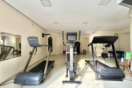 Área comum - Academia de apartamento à venda com 3 quartos, 70m² em Vila Alexandria, São Paulo