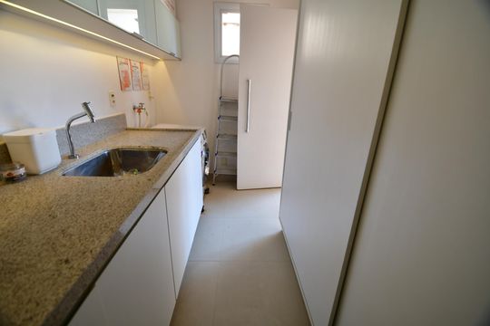Área de Serviço de casa de condomínio à venda com 5 quartos, 292m² em Bairro das Palmeiras, Campinas