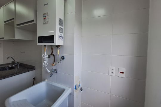 Área de Serviço de apartamento para alugar com 2 quartos, 47m² em Centro, Santo André