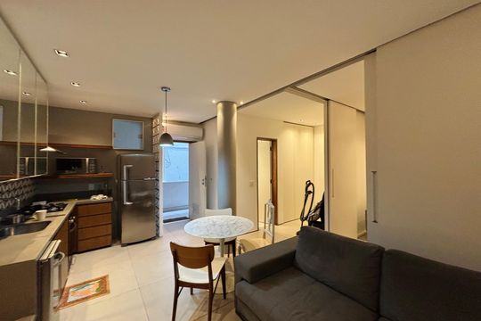 Apartamento para alugar com 1 quarto, 80m² em Leblon, Rio de Janeiro