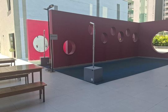 Área comum de apartamento para alugar com 1 quarto, 32m² em Santo Cristo, Rio de Janeiro