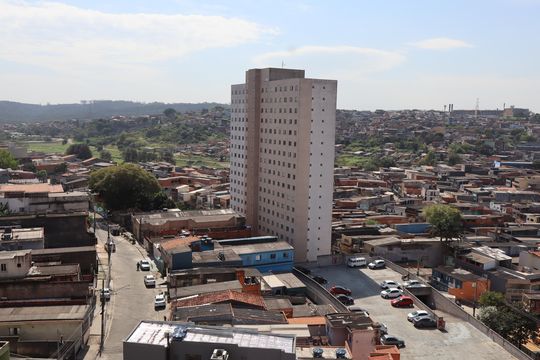Vista da Sala de apartamento à venda com 2 quartos, 40m² em Cidade Satelite Santa Barbara, São Paulo