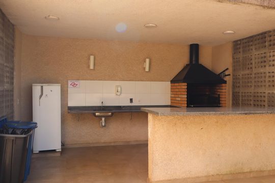 Área comum - Churrasqueira de apartamento à venda com 2 quartos, 40m² em Cidade Satelite Santa Barbara, São Paulo