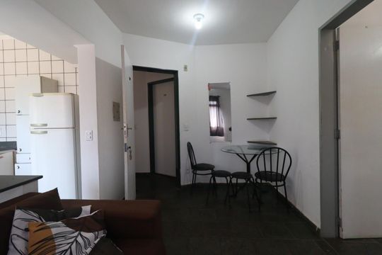 Sala de apartamento para alugar com 1 quarto, 45m² em Jardim Monte Alegre, Ribeirão Preto