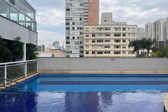 Área comum de apartamento para alugar com 1 quarto, 36m² em Perdizes, São Paulo