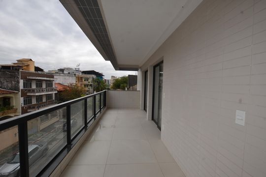 Varanda da Sala de apartamento à venda com 3 quartos, 143m² em Vila Valqueire, Rio de Janeiro