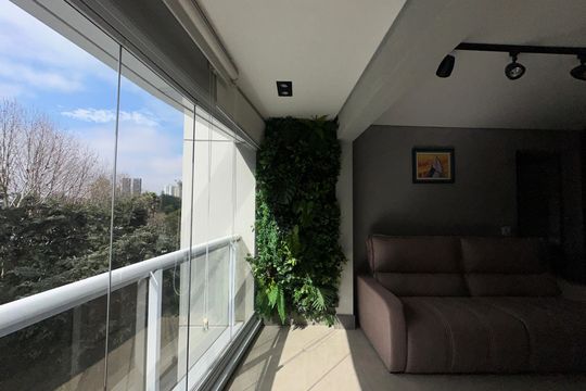 Varanda da Sala de apartamento para alugar com 2 quartos, 70m² em Melville Empresarial Ii, Barueri