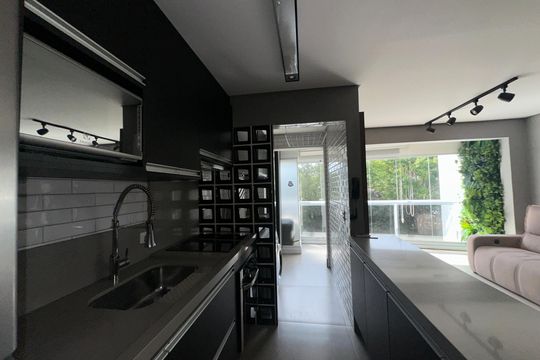 Cozinha de apartamento para alugar com 2 quartos, 70m² em Melville Empresarial Ii, Barueri