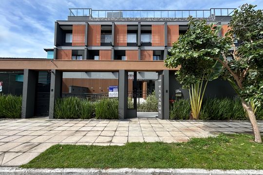 Fachada do Prédio de apartamento para alugar com 1 quarto, 50m² em Lagoa Pequena, Florianópolis