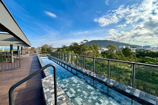 Área comum - Piscina de apartamento para alugar com 1 quarto, 50m² em Lagoa Pequena, Florianópolis