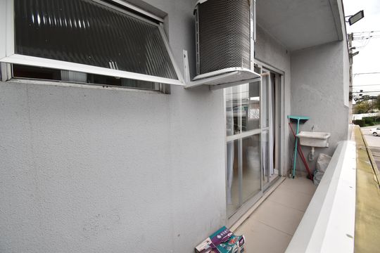 Sacada do Studio de kitnet/studio para alugar com 1 quarto, 40m² em Ahú, Curitiba