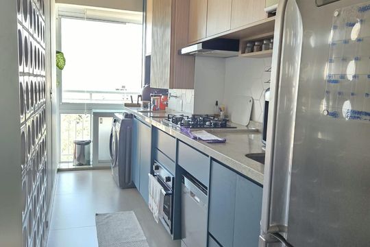 Cozinha de apartamento à venda com 2 quartos, 55m² em Ipiranga, São Paulo