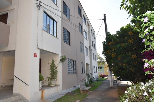 Fachada do bloco de apartamento à venda com 2 quartos, 57m² em Vila Argos Nova, Jundiaí
