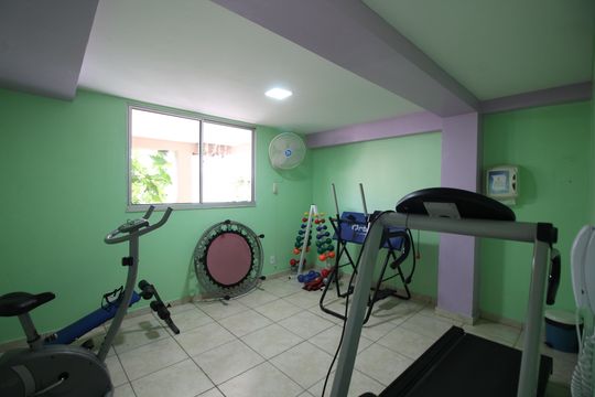 Área comum - Academia de apartamento para alugar com 3 quartos, 73m² em Taquara, Rio de Janeiro