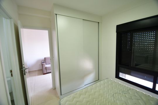 Quarto Suíte de apartamento para alugar com 1 quarto, 39m² em Jardim Brasil, Campinas
