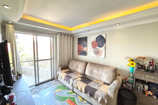 Sala  de apartamento à venda com 2 quartos, 67m² em Cangaiba, São Paulo