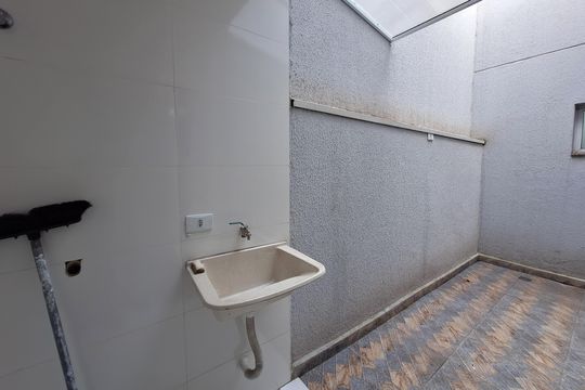 Área de Serviço de apartamento à venda com 2 quartos, 44m² em Parque das Nações, Santo André