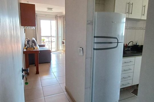 Corredor de apartamento à venda com 3 quartos, 63m² em Jardim Cambui, Santo André