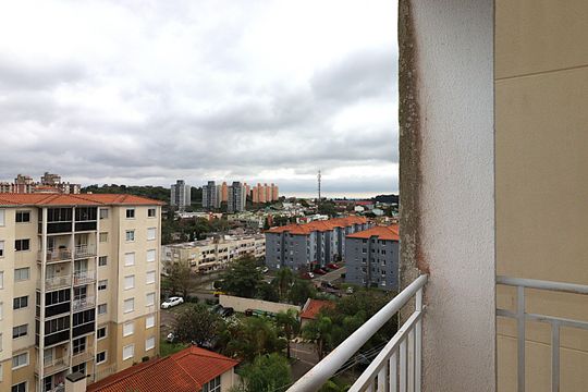 sacada da Sala de apartamento para alugar com 3 quartos, 67m² em Morro Santana, Porto Alegre