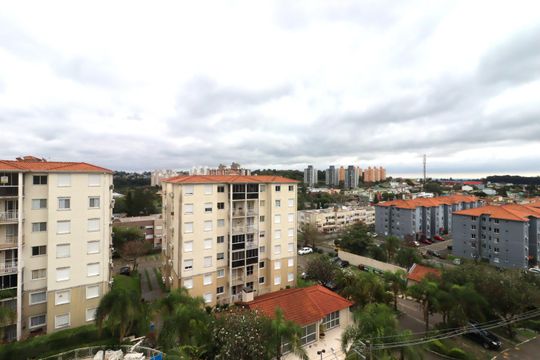 Vista da Sala de apartamento para alugar com 3 quartos, 67m² em Morro Santana, Porto Alegre
