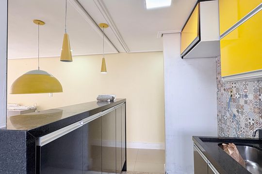 Cozinha de apartamento para alugar com 2 quartos, 67m² em Vila Pirituba, São Paulo