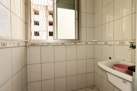 Área de Serviço de apartamento à venda com 2 quartos, 50m² em Jardim do Estádio, Santo André