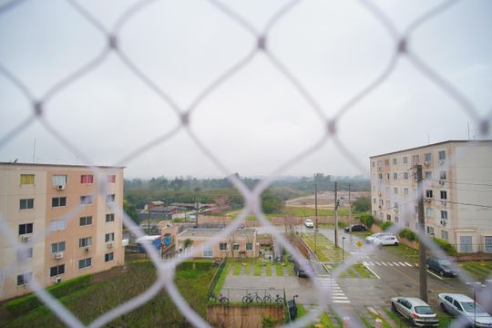 Vista da Sala de apartamento à venda com 2 quartos, 42m² em Santo Afonso, Novo Hamburgo